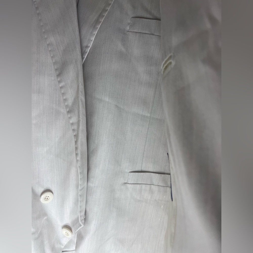 Cream Suit Size 52 R - Picture 3 of 3